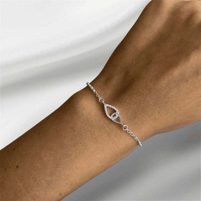 Pulseira entrelaçada 
